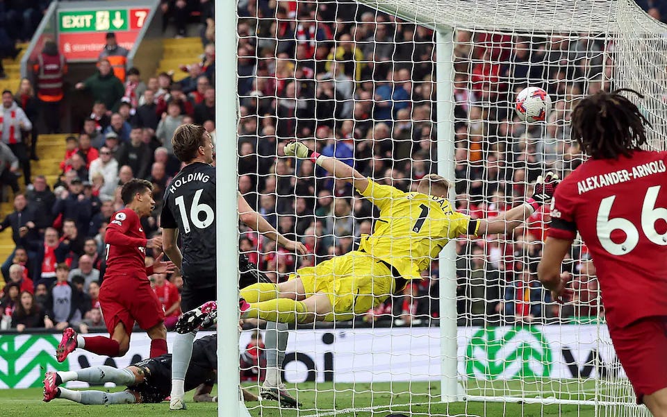 Roberto Firmino came from the bench ready to do the business, scoring Liverpool's second goal