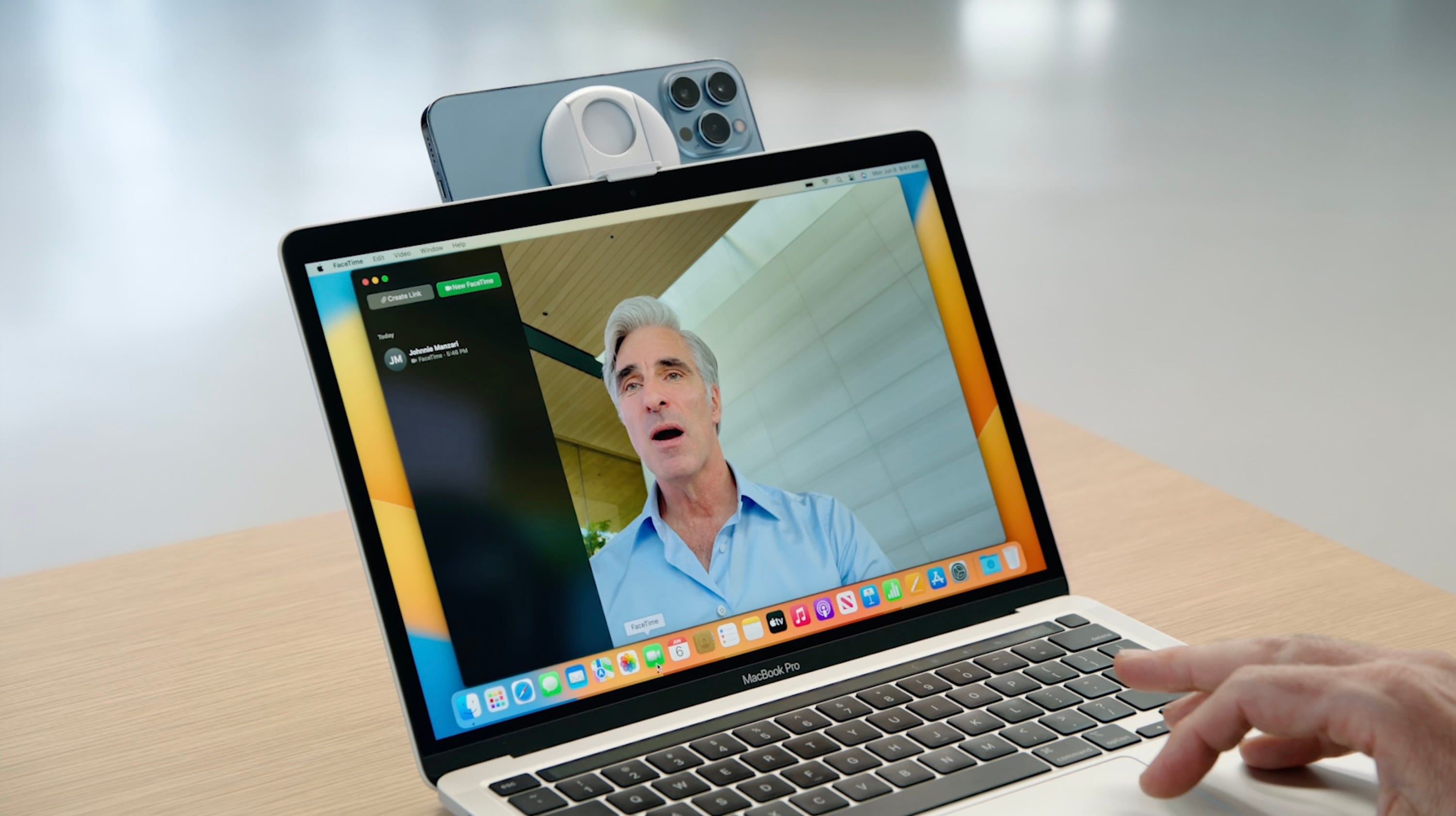 The iPhone Camera as a WebCam with Continuity Camera