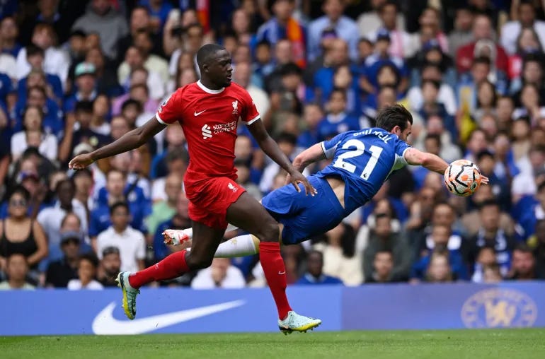 Chelsea vs Liverpool EPL 23-24 GW 1 