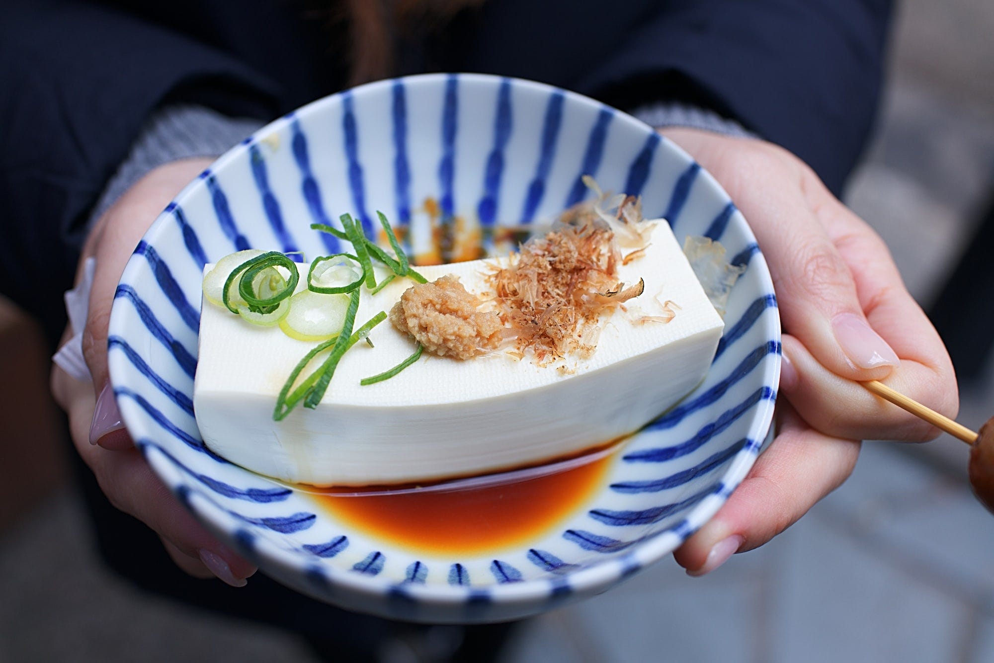 An image of Tofu in a bowl