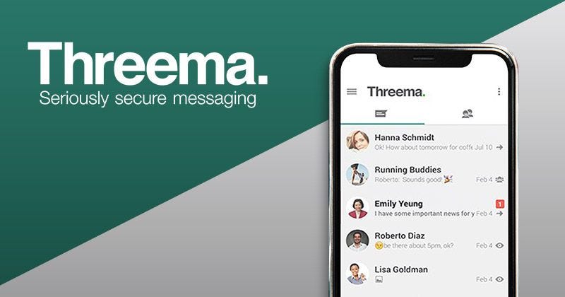 Threema is a secure messaging app that's been touted for its robust security features