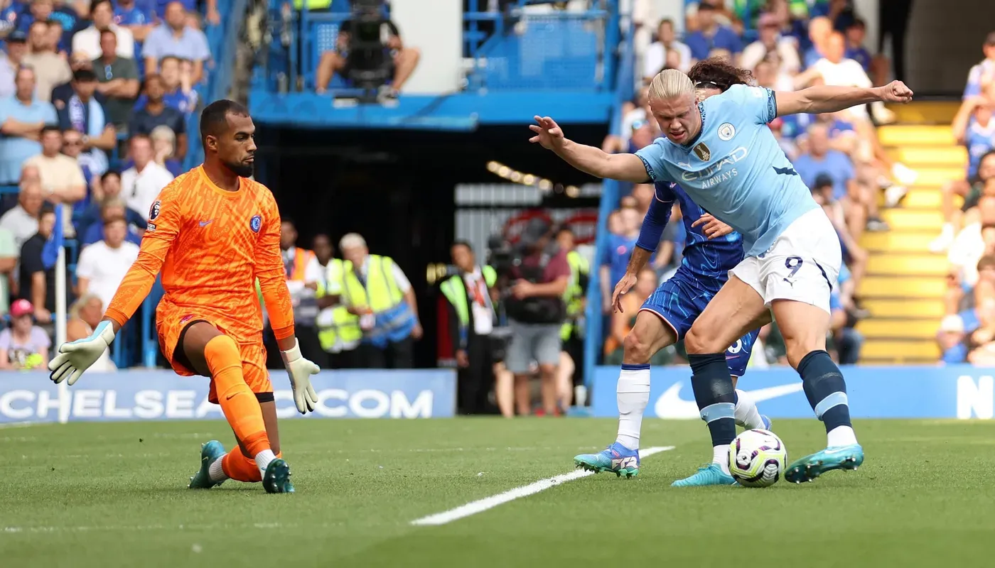 Haaland playing | Manchester City Make a Statement at Stamford Bridge | First Matchweek of Premier League 2024-25 Results | Mania Sports