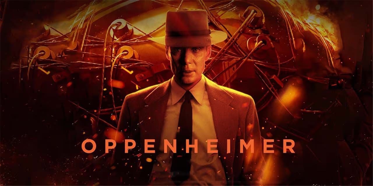 Oppenheimer (2023) poster | Oppenheimer Movie Review vs. Extraction 2 | #IfIWasaMovie: A Tale of Two Blockbusters – Extraction 2 vs. Oppenheimer | Mania Movies