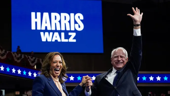 Kamala Harris announced Tim Walz as her VP pick in Philadelphia | Unpacking Kamala Harris' VP Announcement: Key Takeaways from the Exciting Harris Campaign VP Pick Announcement | Mania News