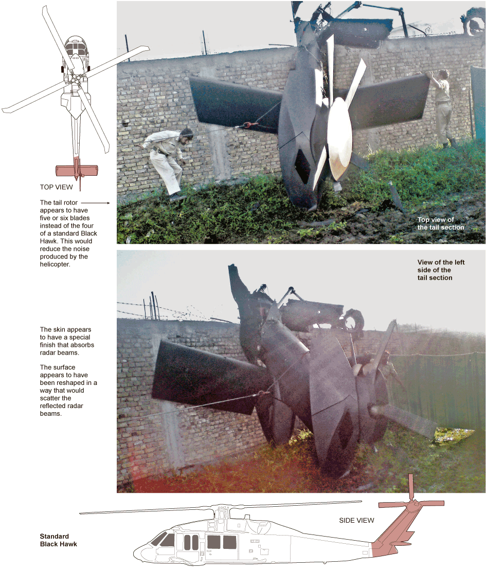 Despite 'No Easy Day' suggesting that Seal Team Six used a Stealth Black Hawk, the particular plane used that day is still very much a mystery | The Helicopter Crash: Luck, Improvisation, and Skill | Feature Stories on Mania Africa