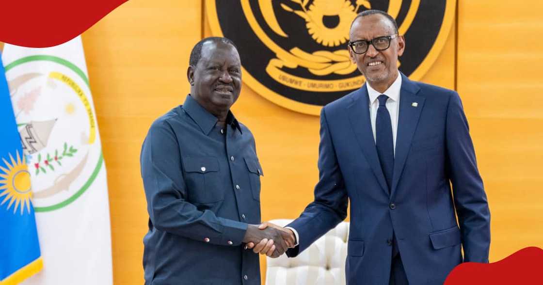 Rwandan President, Paul Kagame has endorsed Raila's bid for AU Commission Chair | Challenges Kenya Faces: Will Raila Odinga Succeed in the AU Chair Race? | Mania Opinion