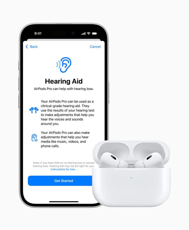 The AirPods Pro 2 now support new hearing features | AirPods Pro 2: Enhanced Hearing and Health Features | Mania Gadgets