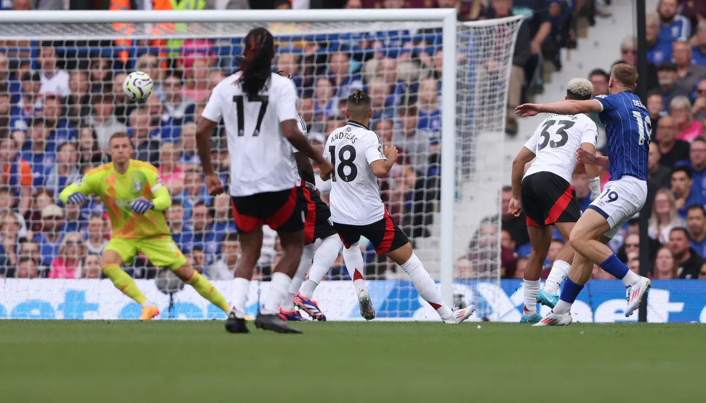 Newly promoted Ipswich Town bagged their first point of the season | Fulham 1-1 Ipswich Town: Early Drama at Portman Road | EPL Results on Mania Sports by Mania Africa