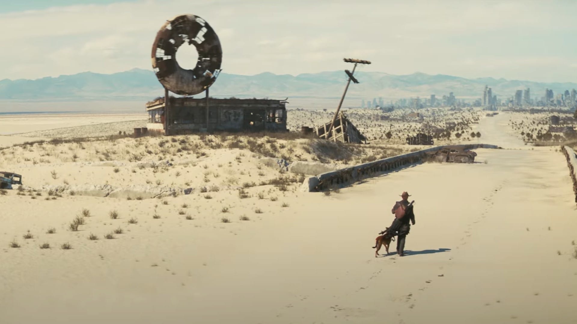 The wasteland in the Fallout TV Series | Fallout TV Series Review: A Gritty, Heart-Pounding Journey as Survival Meets the Twisted Morality of Westworld | Movie Reviews by Mania Africa: Mania Movies