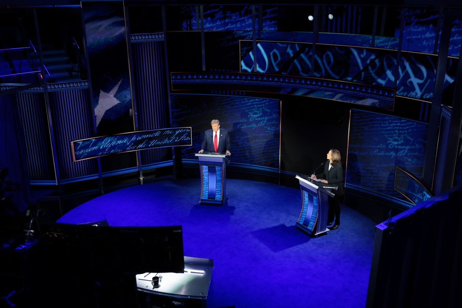 One of the main sticking points during the debate was abortion. | Trump Harris Debate: How Trump and Harris Faced Off on National Issues | Mania Politics