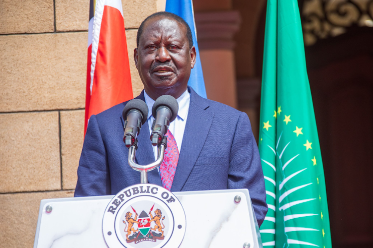 Raila Odinga has expressed his support for the formation of The Sahrawi Republic | Kenya's High-Stakes Gamble: Will Raila Odinga Succeed in the AU Chair Race? | Mania Politics