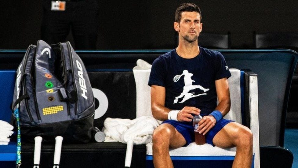 Novak Djokovic Held in Detention in Australia After his Visa was Revoked