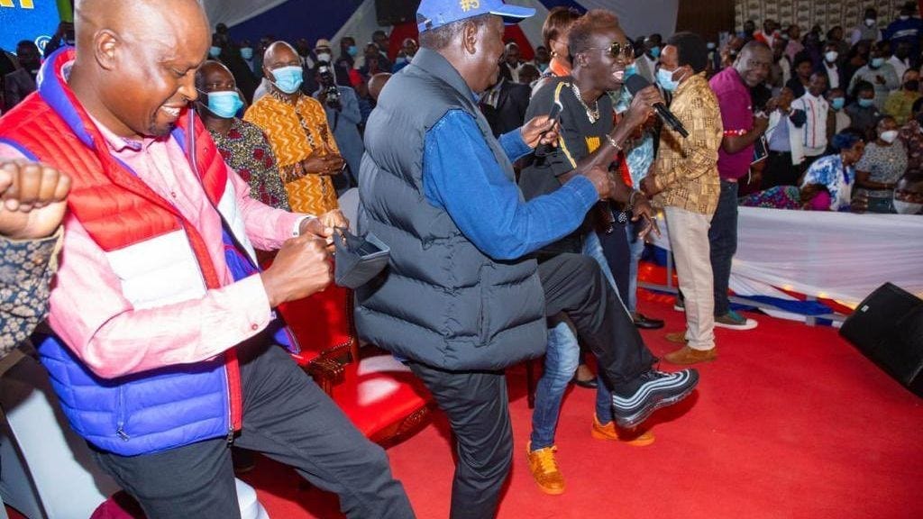 Baba Supporters Hold 77th Birthday Party for Raila Odinga