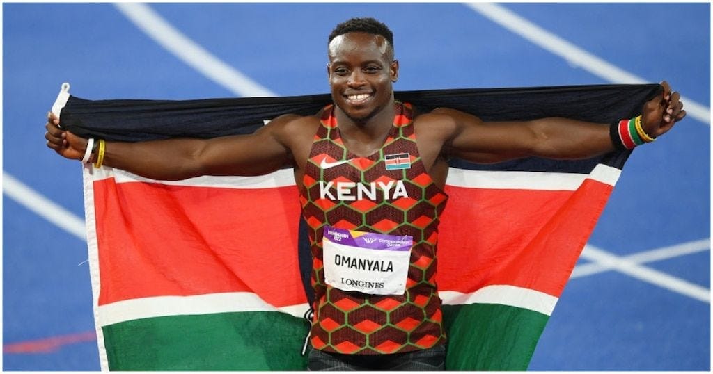 Kenyan Ferdinand Omanyala Becomes World’s Eighth-Fastest Man