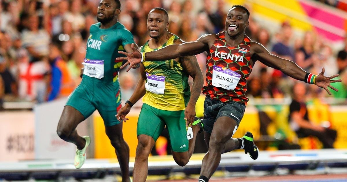 Ferdinand Omanyala Wins the Men’s 100M Final at the 2022 Commonwealth Games