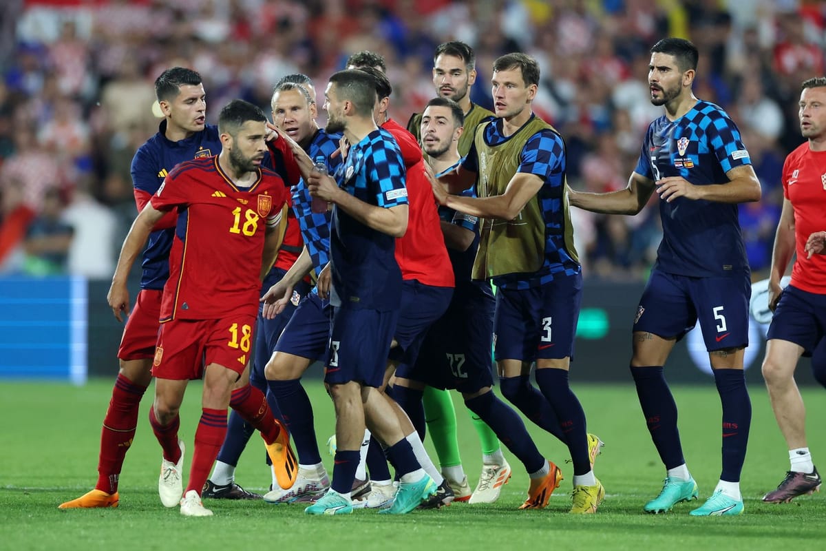 Spain Lift the UEFA Nations League Trophy after Beating Croatia on Penalties