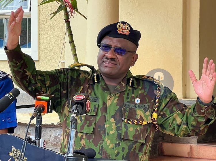 Kenyan Police Inspector General Japheth Koome Threatens to Arrest Raila Odinga and Azimio Leaders over the Azimio Protests