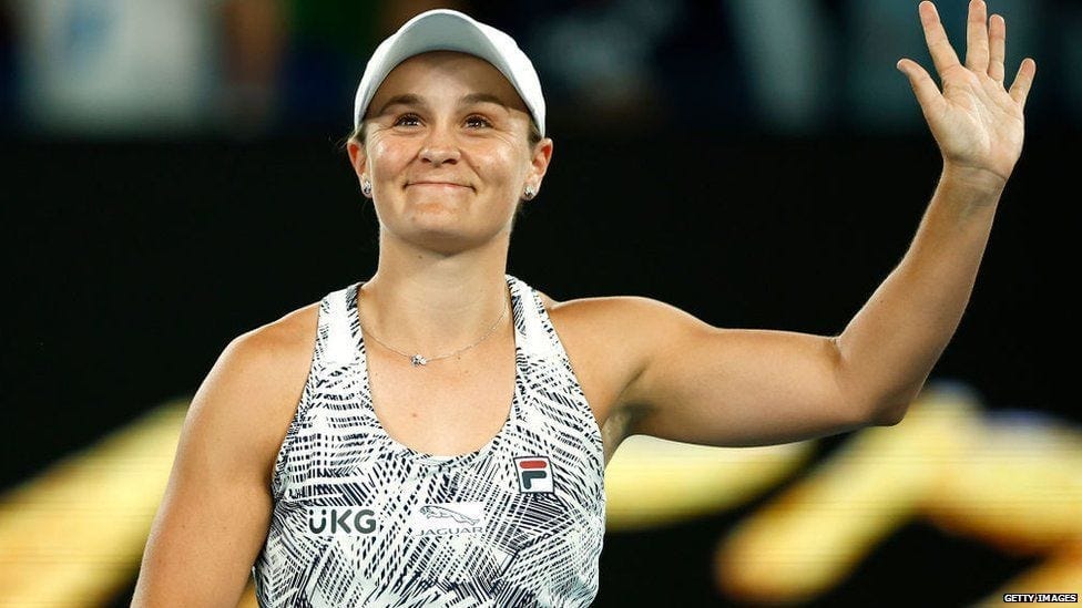 World Number One Ashleigh Barty Makes a Shock Announcement of Her Retirement at Just 25