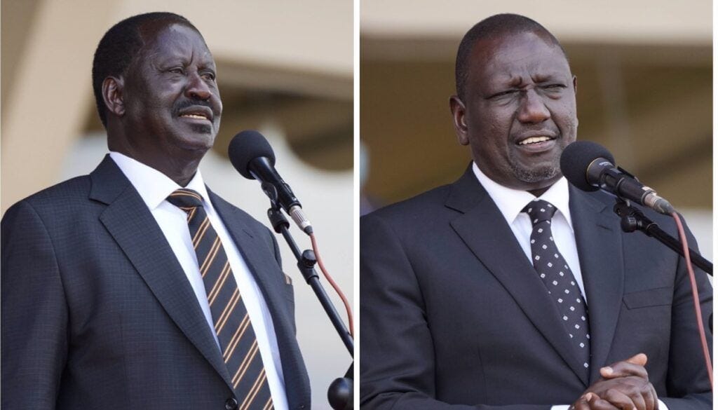 The Duel is Set: Ruto names Rigathi Gachagua while Raila names Martha Karua as their Running Mates