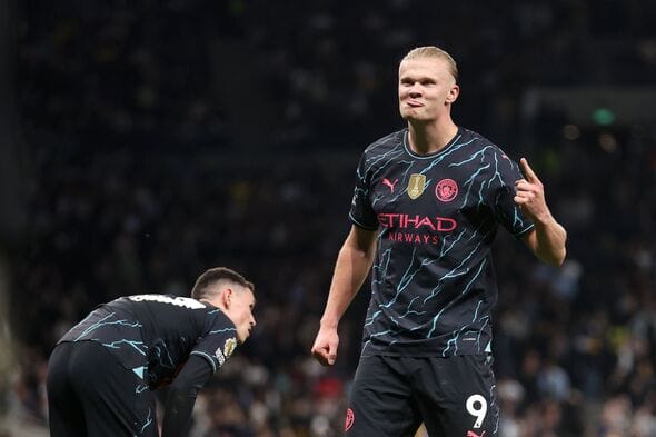 The Premier League is Looking too Manchester City after Defending Champs Beat Tottenham to Propel Themselves to League Leadership