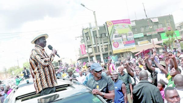 Raila in Kajiado