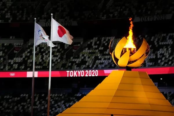 The opening ceremony of the Tokyo 2020 Olympics