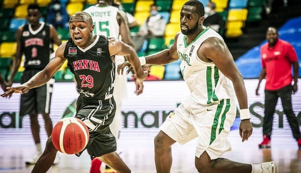 Kenya vs Senegal in the FIBA AfroBasket qualifiers