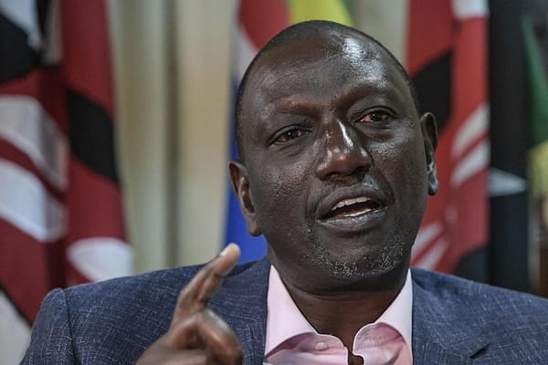 A picture of Kenyan president William Ruto. Kenya is suffering neo-colonialism propagated by Christianity