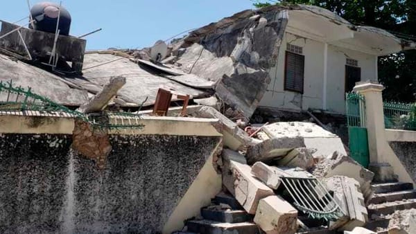 Damage caused by Haiti's latest earthquake