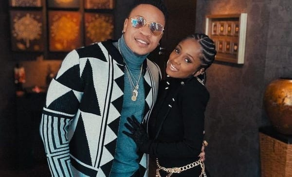 Rotimi and Vanessa Mdee