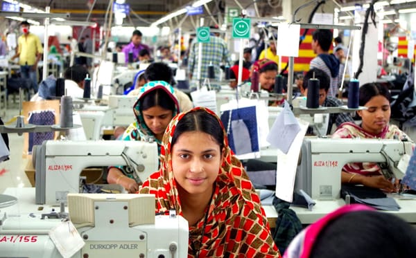 Workers in the Bangladeshi textile industry