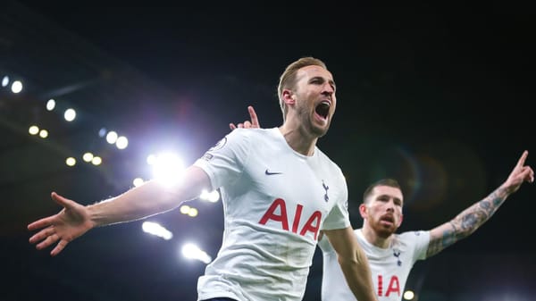 Harry Kane scores his 150th goal for Spurs