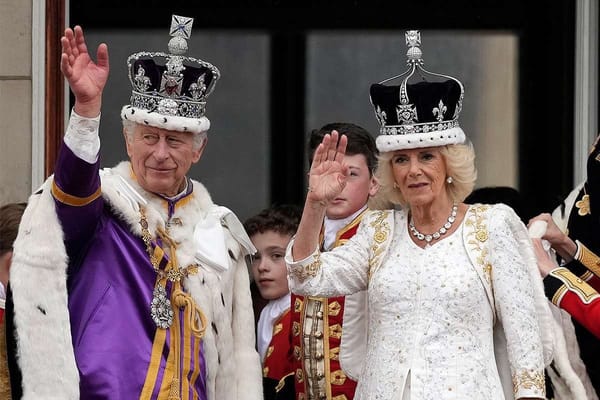 A photo of King Charles and Queen Consort Camilla