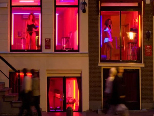 Amsterdam red light district