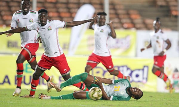 Kenya vs Comoros in the CAF AFCON