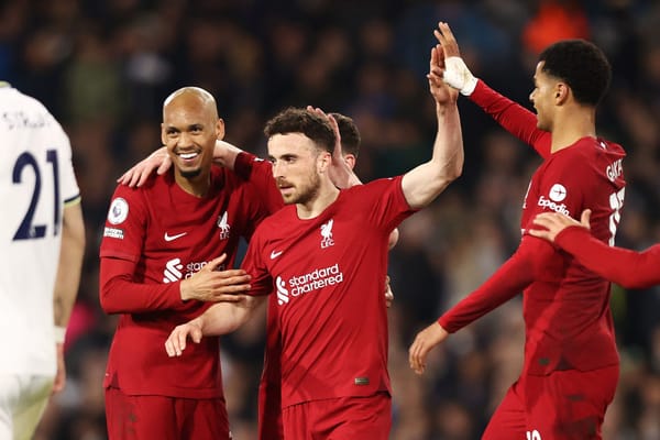 LFC players celebrate