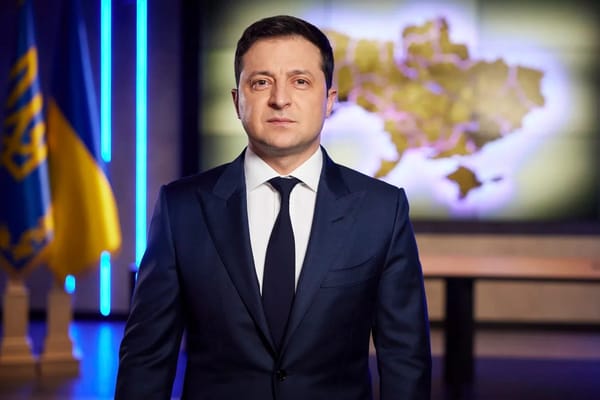 Ukraine President Volodymyr Zelensky