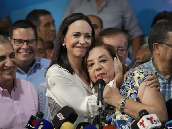 A photo of Maria Machado | Venezuelan Crisis: U.S Recognizes Venezuelan Opposition Candidate Amid Election Dispute