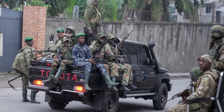 M23 rebels patrolling the streets in Goma on the 29th of Jan 2025 - War Erupts in the Democratic Republic of Congo: What’s Happening?